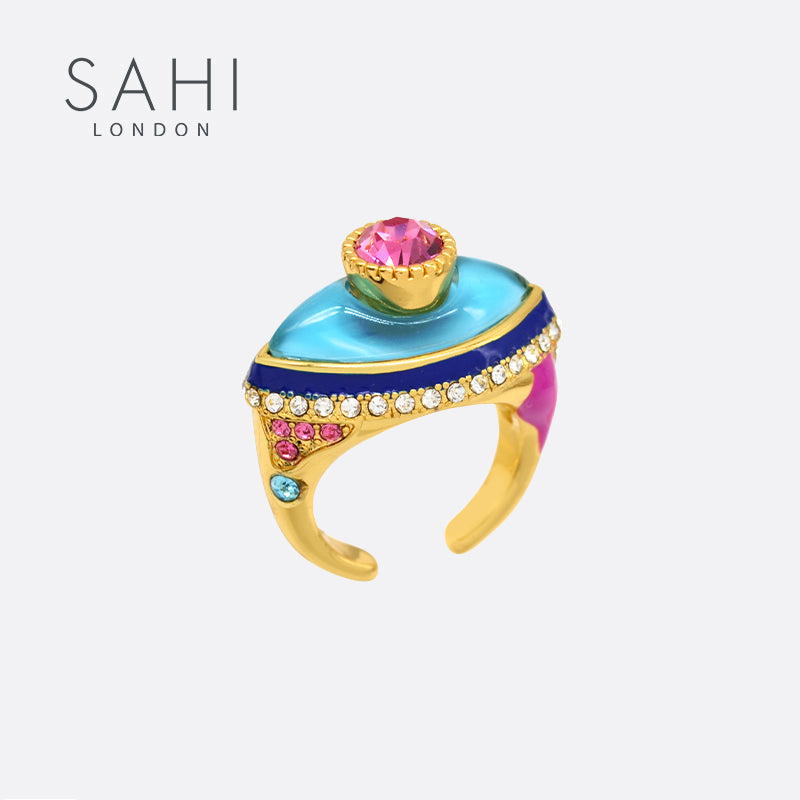 Love Affair Teardrop Open Ring