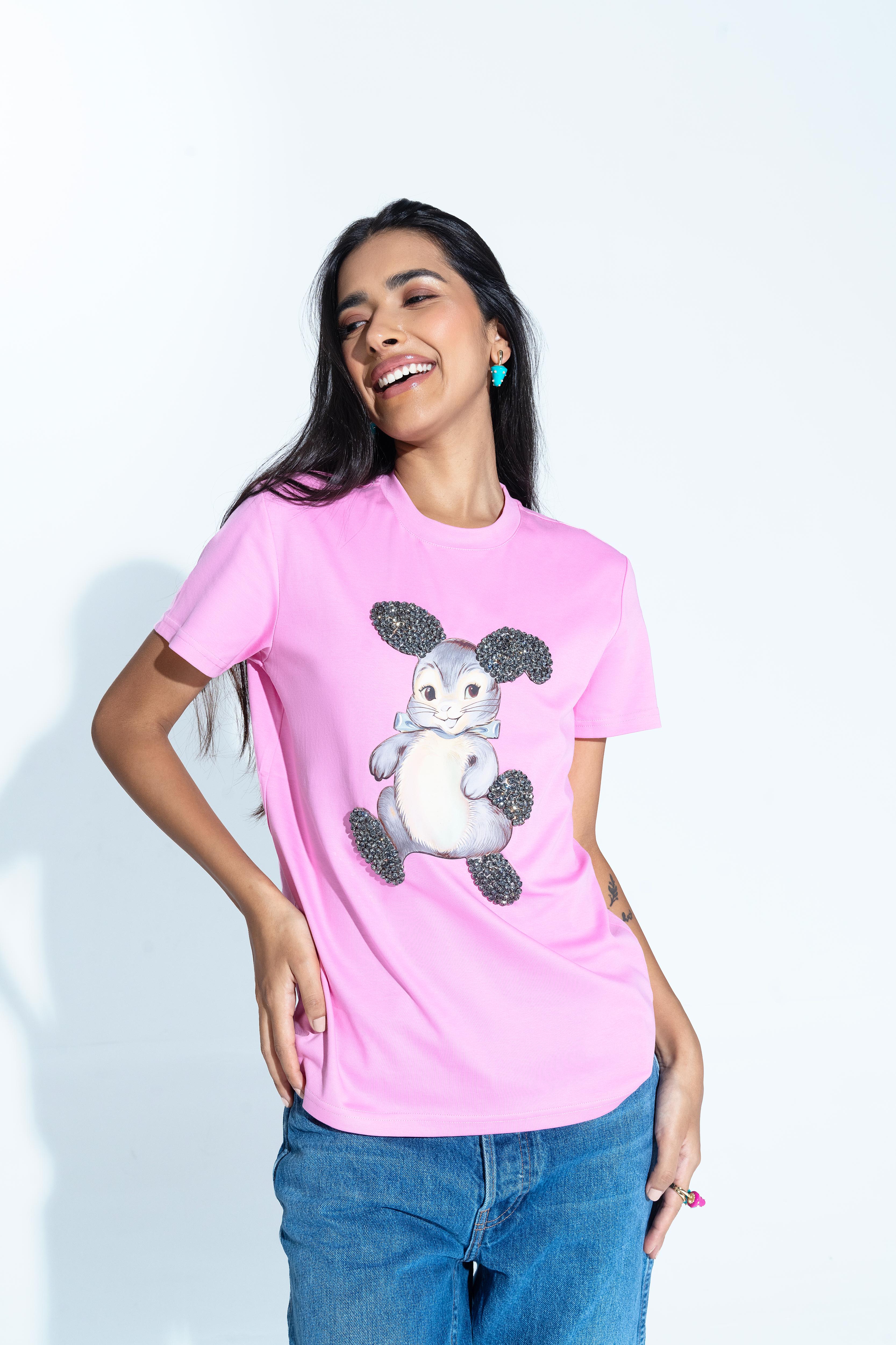Pop Art Bunny Unisex T-Shirt