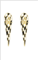 SAHI CHESSBOARD DROP EARRINGS