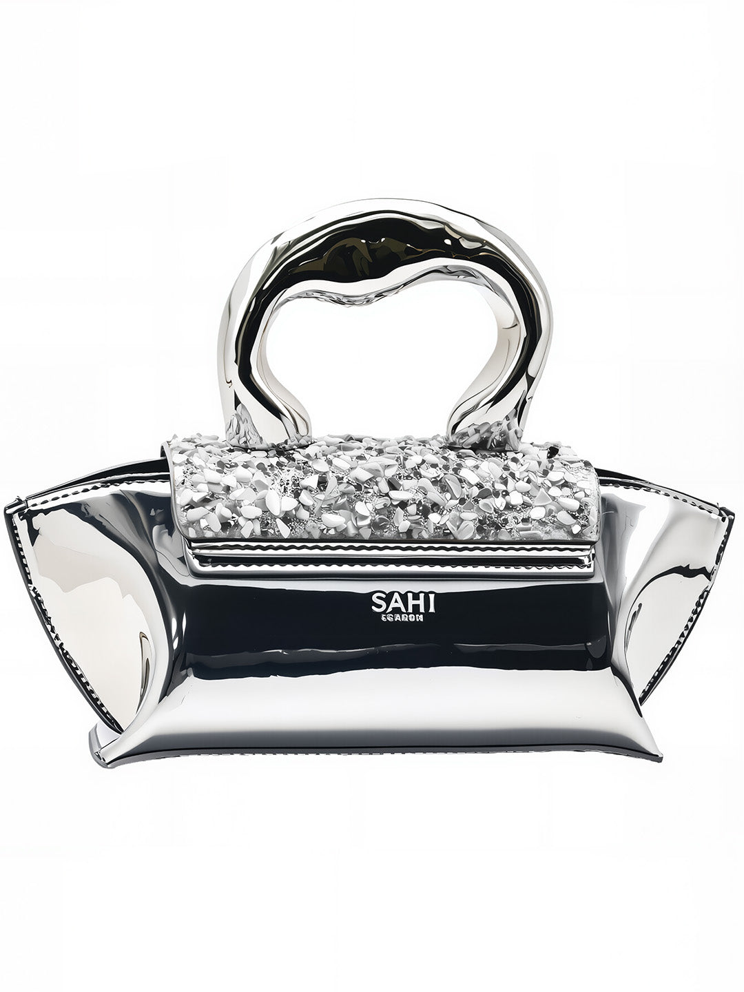Sahi London BGZBM212-SLV Silver Handbag