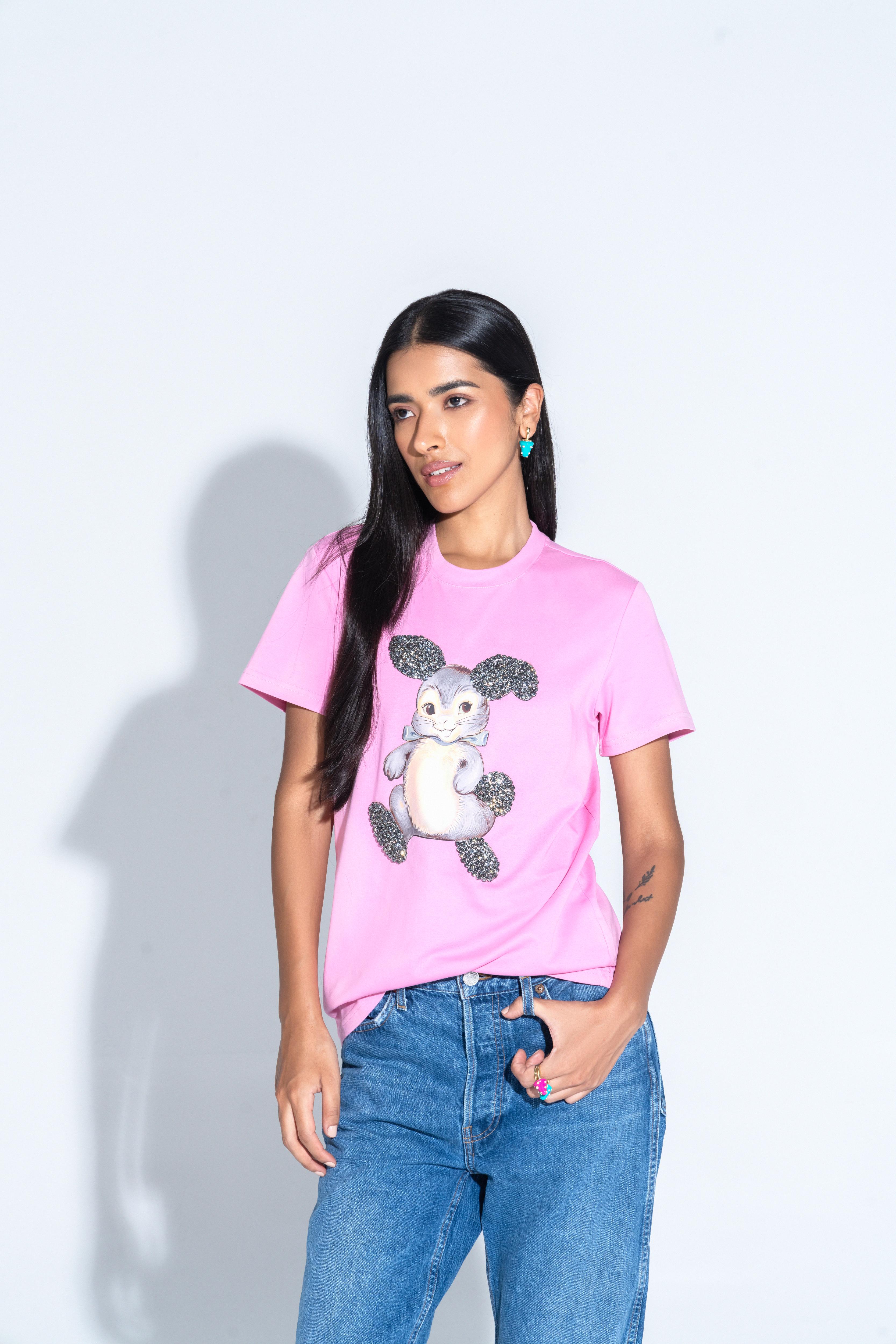 Sahi London Pop Art Bunny Unisex T-Shirt